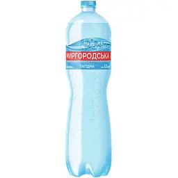 Упаковка мінеральної води Миргородська Лагідна слабогазована 9 л (1.5 л x 6 шт.) - мініатюра 2