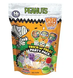 Тримач з льодяником Pop Ups Halloween Peanuts Mini Lollipops 1 шт - мініатюра 4