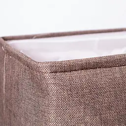 Кошик для білизни Yiwu м'який 40×33×36 см 47 л Коричневий HP-41-1 - мініатюра 6