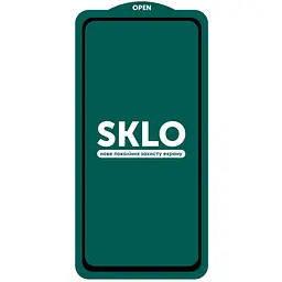 Захисне скло SKLO 5D (тех.пак) для Xiaomi Poco X6 Pro / F6 Чорний