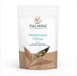 Чай Palmira Марокканський цитрус (Moroccan Citrus) ваговий  100г
