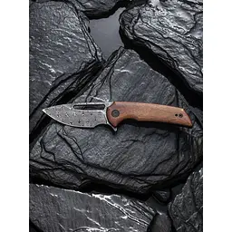 Ніж складаний кишеньковий Civivi Odium, (6.7 см) Damascus / Guibourtia Wood - мініатюра 15