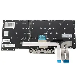Клавіатура для ноутбука LENOVO (ThinkPad: P1 Gen 2) rus чорний без фрейма підсвічування клавіш - мініатюра 2