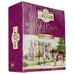 Чай чорний Sir Roger Earl Grey, 100 г (50 шт. х 2 г) (895576) - мініатюра 2