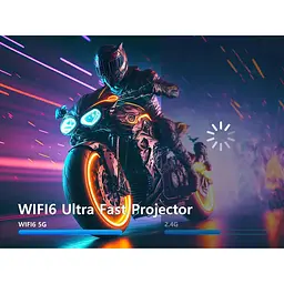 Смарт проектор Magcubic HY320 Mini Android 14, chip H726, 8K24fps, 1GB/8GB Wi-Fi 2.4G/5G Кінотеатр Black (19031) - мініатюра 5