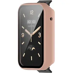 Чохол-накладка DK Пластик Gloss Glass Full Cover для Xiaomi Mi Band 7 Pro (pink) - мініатюра 2