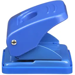 Діркопробивач Buromax пластиковий до 20 арк. синій (BM.4017-02) - мініатюра 4
