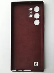 Чохол шкіряний оригінальний Leather Cover EF-VS908LEEGRU для Samsung Galaxy S22 Ultra (6.8") Burgundy - мініатюра 7