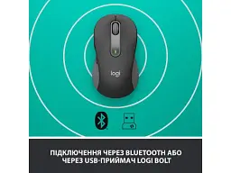 Миша Logitech Signature M650 L Wireless Graphite (910-006236) - мініатюра 5