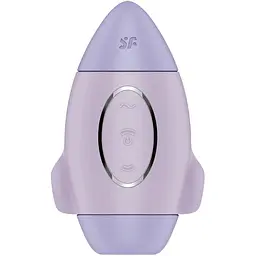 Вакуумний стимулятор з вібрацією Satisfyer Mission Control Violet, 2