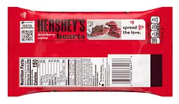 Шоколадні цукерки Hershey's Strawberry Creme Hearts Candy 249г - мініатюра 5
