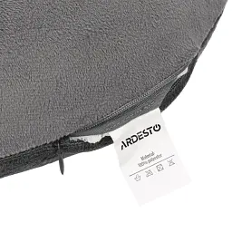 Подушка ортопедична Ardesto Sleepwell Travel 31х28х10 см сіра (ART3128NGP) - мініатюра 3