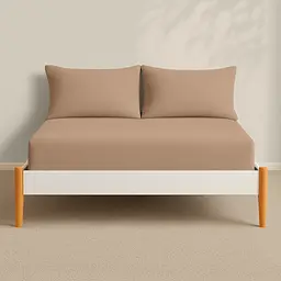 Простирадло фланель на резинці для коляски та люльки Cosas Caramel 40х80х5 см (Flannel_12Caramel_FittedStroller_40х80) - мініатюра 4