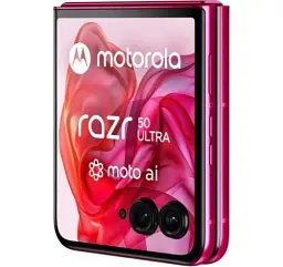 Смартфон Motorola Razr 50 Ultra 12/512GB Hot Pink UA UCRF - мініатюра 2