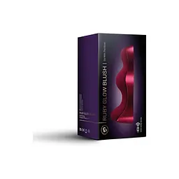 Вібратор Rocks Off Ruby Glow Blush 18.5 см червоний - мініатюра 2