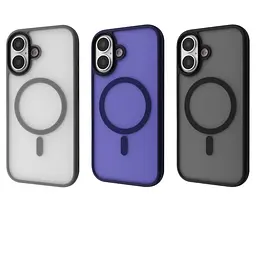 Чохол WAVE Matte Insane Case with Magnetic Ring iPhone 17 в асортименті