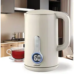 Електрочайник Maestro MR-025 з підтримкою температури 1.7 л 2200 Вт Слонова кістка - мініатюра 2