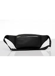 Поясна сумка бананка шкіряна Sambag Tirso BTS чорний 30.5 х 14 см (81333001) - мініатюра 2
