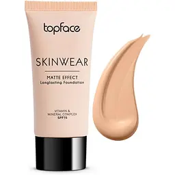 Тональний крем TopFace Skinwear Matte Effect Longlasting Foundation PT468 відтінок 03, 30 мл - мініатюра 2