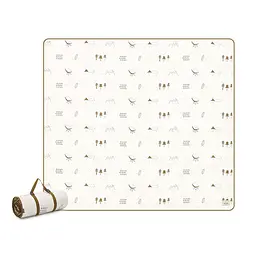 Килимок для пікніка Naturehike 180x200 CNK2300DZ019, бежевий - мініатюра 2