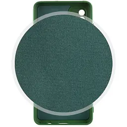 Чохол Silicone Cover Lakshmi Full Camera A для Xiaomi 12T / 12T Pro Зелений / Dark Green, Full camera - мініатюра 3