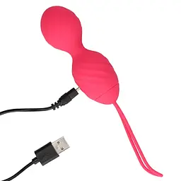 Віброяйце Loveline Egg with Remote Control 9.2 см (червоний) - мініатюра 7