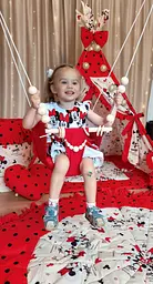 Підвісна гойдалка Міккі Маус, гойдалка для дітей - мініатюра 4