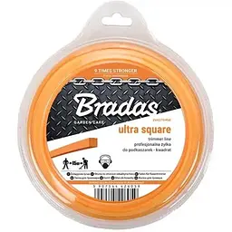 Волосінь для тримера Bradas ULTRA "квадрат" 2,7мм х 66м ZUK27045B
