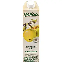 Сік Galicia яблучний неосвітлений пастеризований 1 л - мініатюра 3