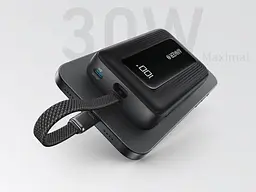 Акумулятор портативний Anker Zolo Power Bank (20000 mAh 30W вбудований кабель Built-In USB-C Cable) (A1689) - мініатюра 4