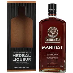 Лікер Jägermeister Manifest 38% 1 л у подарунковій упаковці (4067700017796)