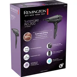 Фен Remington Supercare PRO 2100 AC7100 чорний - мініатюра 6