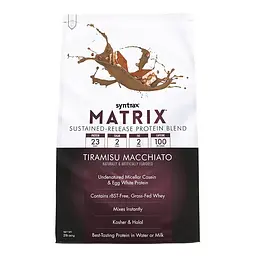 Протеїн Syntrax Matrix, 907 грам - Тирамісу-мак'ято