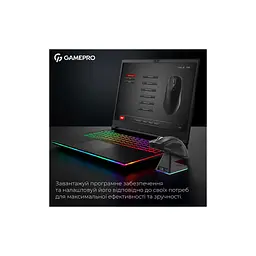 Мышка GamePro Asgard Thor Wireless/Bluetooth/USB Black (GM023B) - мініатюра 10