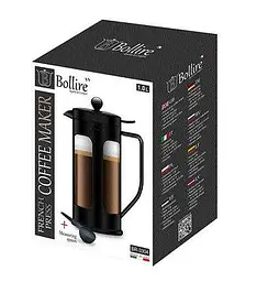 Заварник френч-прес Bollire BR 3304 1л - мініатюра 2