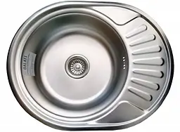 Кухонна мийка Romzha (Eko) Taleyta Satin RO49686, Сірий