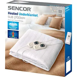 Електрична ковдра Sencor SUB 2700WH (41008822) - мініатюра 4
