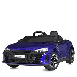 Дитячий електромобіль 2x30W 12V7Ah EVA шкіра MP3 синій (M 4938EBLRS-4)