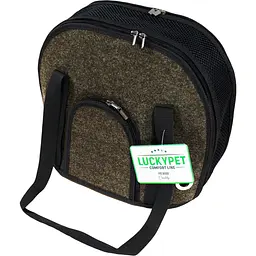 Сумка Lucky Pet Джокер №0, 34х27х22 см, коричнева - мініатюра 2