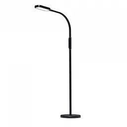 LED торшер чорний VIDEX TF07B 14W 3000-5500K - мініатюра 2