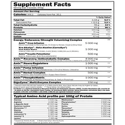 Високобілковий гейнер Amix Anabolic Masster ваніль 2.2 кг - мініатюра 2