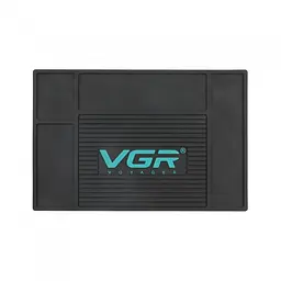 Килимок перукарський для робочих інструментів без магнітів VGR G0045-1K1 Чорний