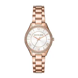 Жіночий подарунковий набір MICHAEL KORS MK4850SET 'Lauryn' (годинник + кольє + сережки) - мініатюра 3