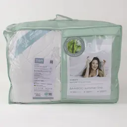 Літня ковдра ТЕП Nature Bamboo Summer Line з бамбуковим волокном 180x210 см білий - мініатюра 9