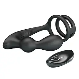 Вібростимулятор простати MR Play Remote Control, 13.5 см (чорний) - мініатюра 5