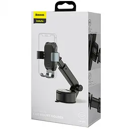 Автотримач Baseus Tank gravity car mount with suction base (SUYL-TK) Tarnish Black - мініатюра 3
