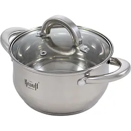 Каструля Krauff Steil зі скляною кришкою 16 см 1.7 л (26-238-073) - мініатюра 2