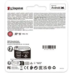 Карта пам'яті Kingston 256GB SDXC сlass 10 UHS-I U3 V30 Canvas Go Plus G4 (SDG4/256GB) - мініатюра 4