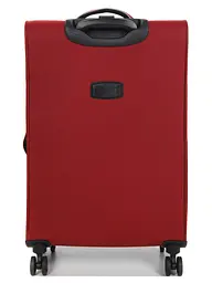 Валіза середня M тканинна Snowball 22204 69×41×24см 65+13см Червона - мініатюра 4