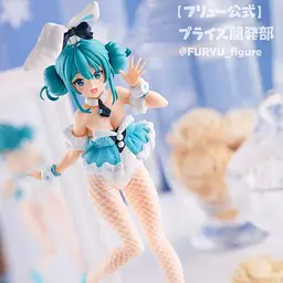 Фігурка FuRyu BiCute Bunnies Міку Хацуне Hatsune Miku White Rabbit Baby Pink 28.0 см JAP HM Rabbit 28.140 - мініатюра 7